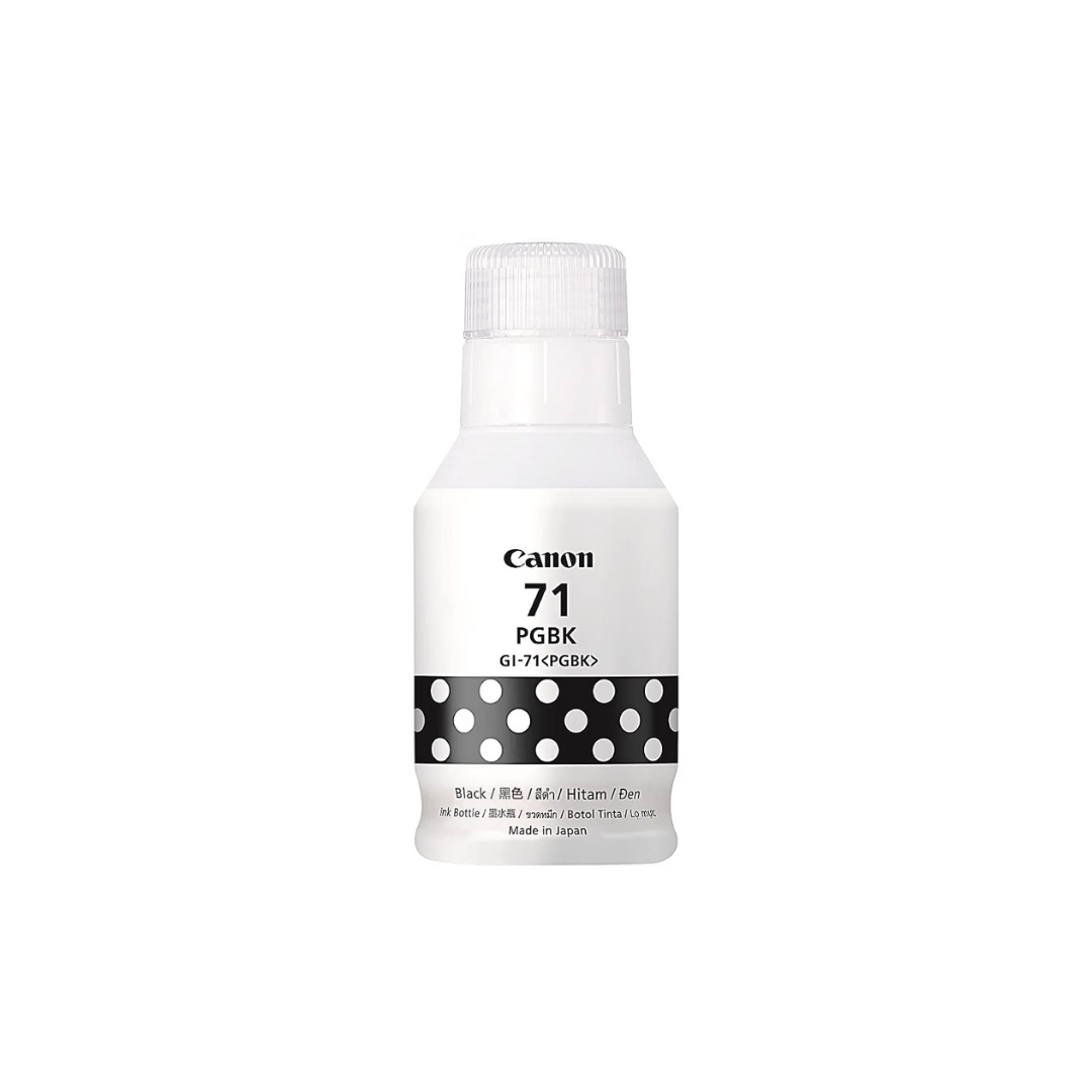 Canon PIXMA GI-71 PGBK Black Ink Bottle for G1020, G2020, G3020 & More