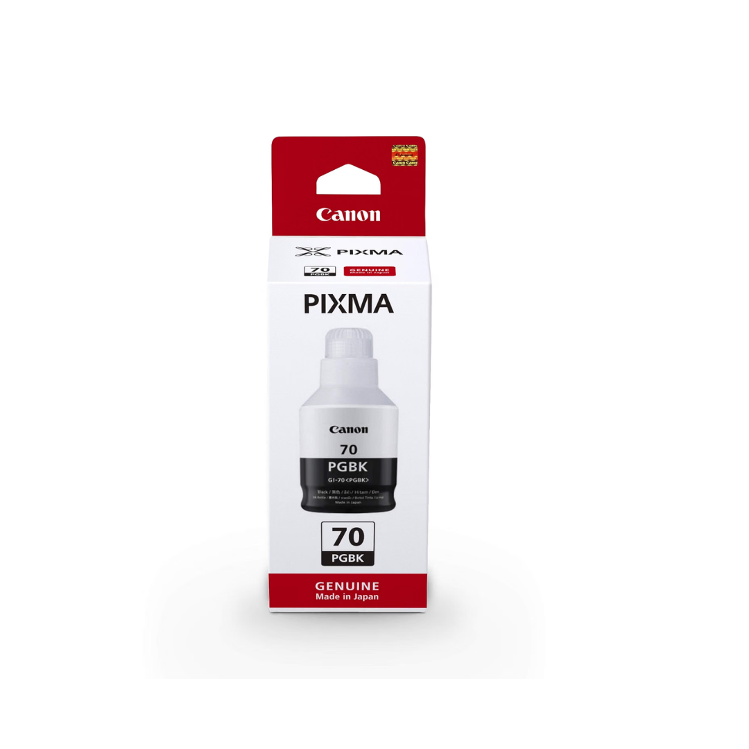 Canon GI-70 BK Black Ink Bottle for G Series Printers