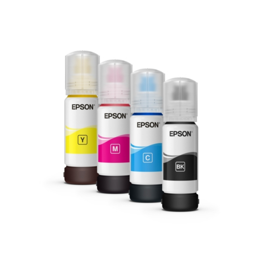 Epson 003 Original Ink Bottle Bundle – 65 ml Each, 4-Color Pack