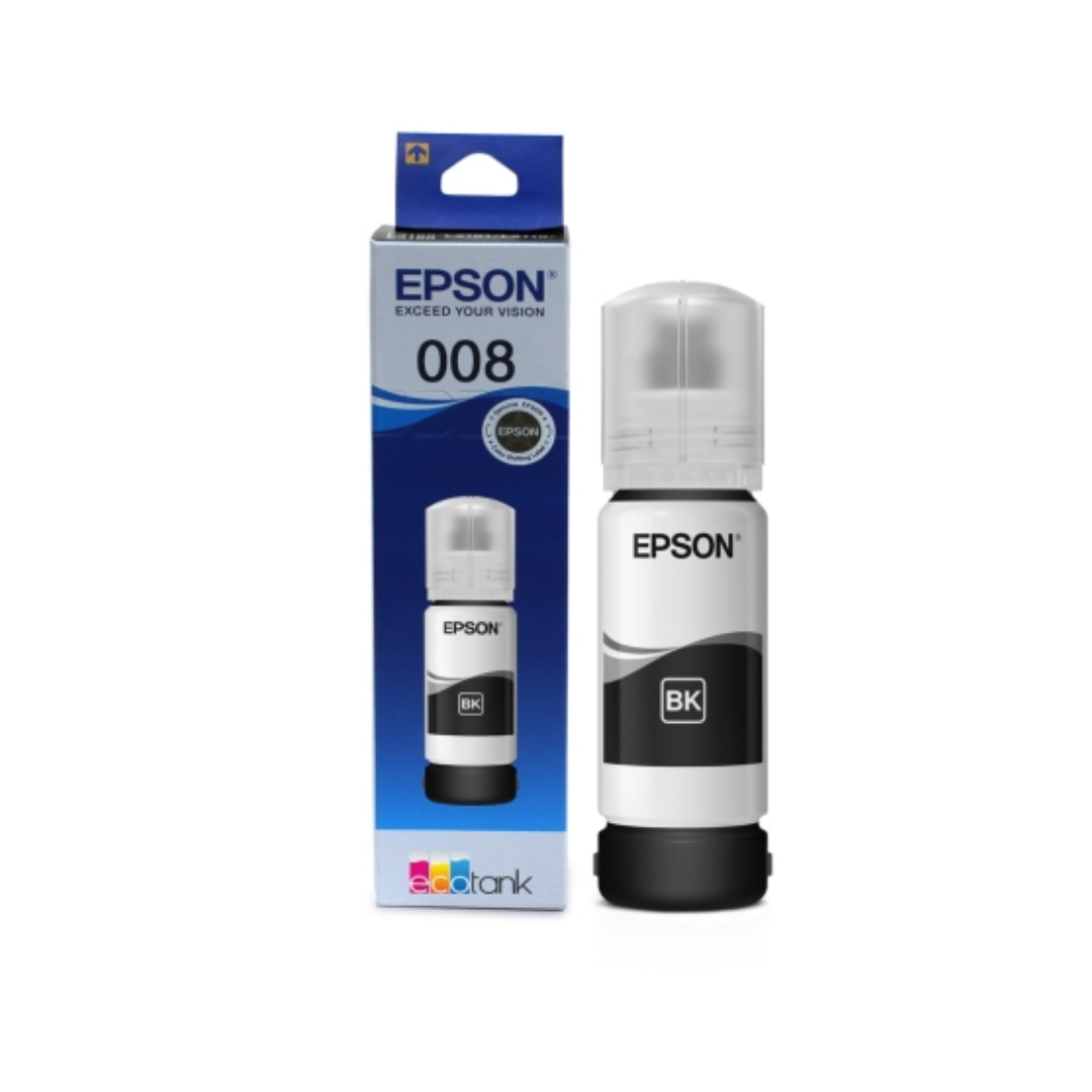 Epson Black Original Ink Bottle – Genuine Printer Ink