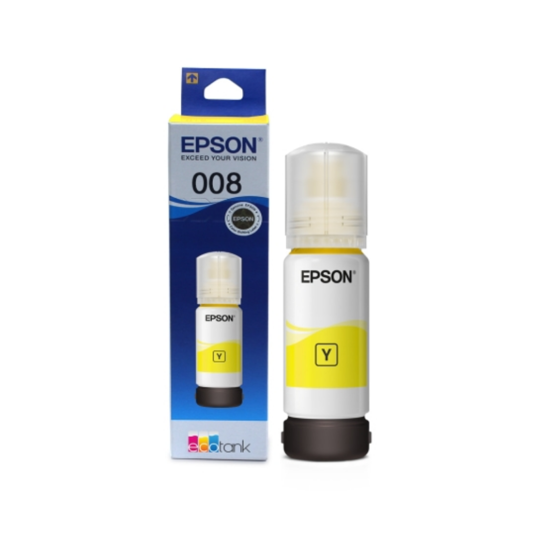 Epson Yellow Original Ink Bottle – Genuine Printer Ink