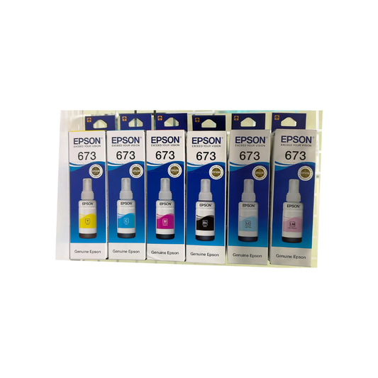 Epson Original Multicolor Ink Bottle Set – Genuine Printer Ink