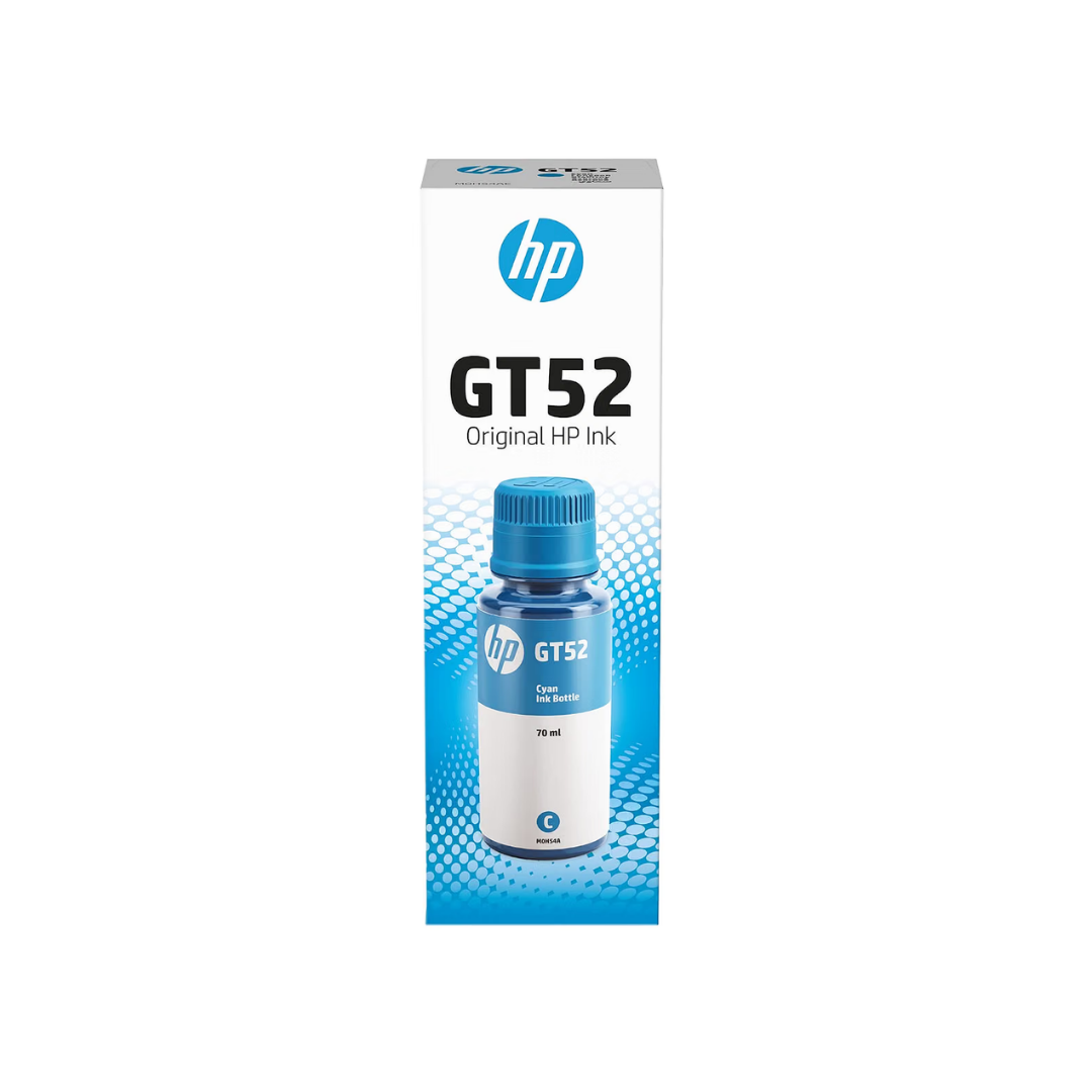 HP GT52 70 ml Cyan Original Ink Bottle