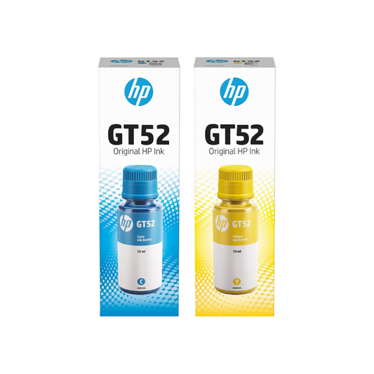 HP GT52 70 ml Yellow Original Ink Bottle – Genuine Printer Ink